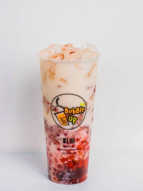 Food served at Sagana Foods, Filipino restaurant and bubble tea shop in Calgary