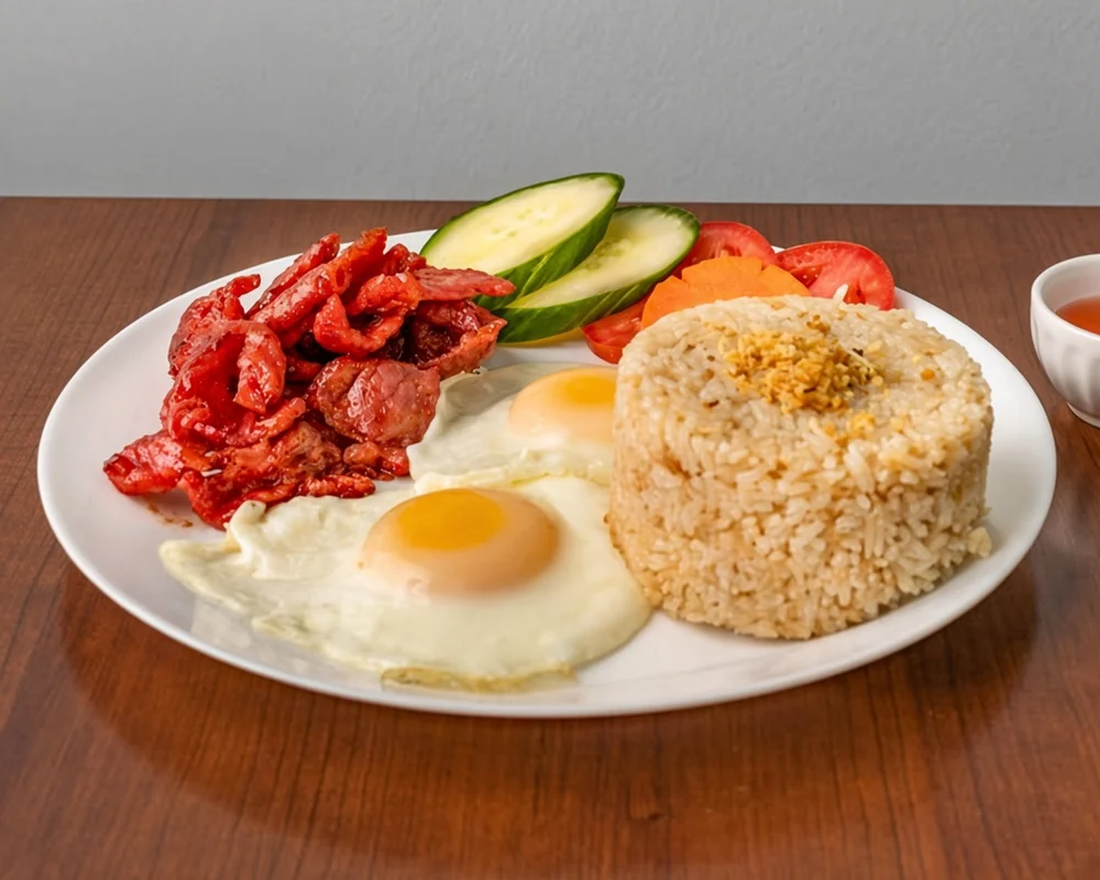 Tocilog at Sagana Foods, Filipino restaurant in Calgary, AB
